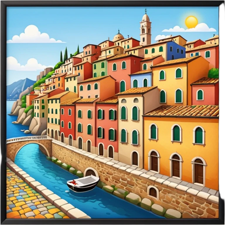 postcard of italy emoji
