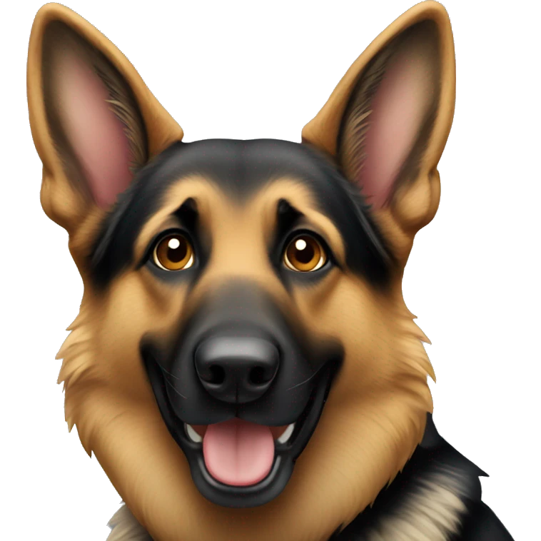 German shepherd  emoji