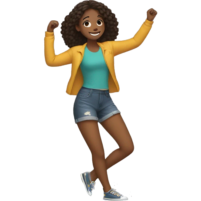 teen dancing emoji