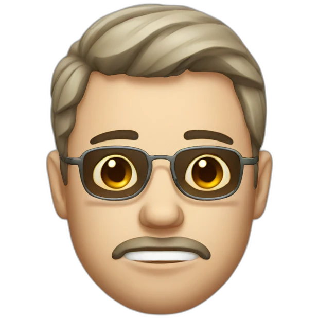 man with hangover emoji