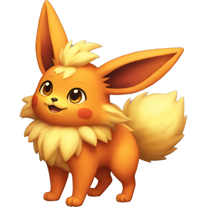 Flareon full body emoji