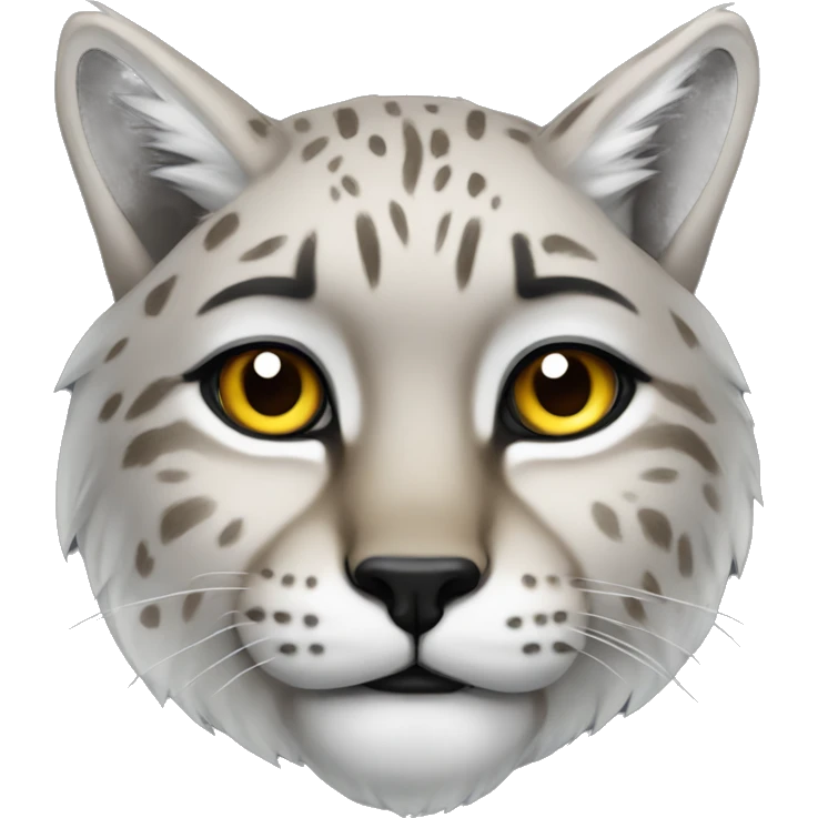 Calm free lynx emoji