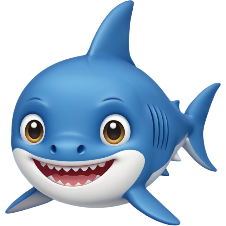 Blue Baby shark emoji