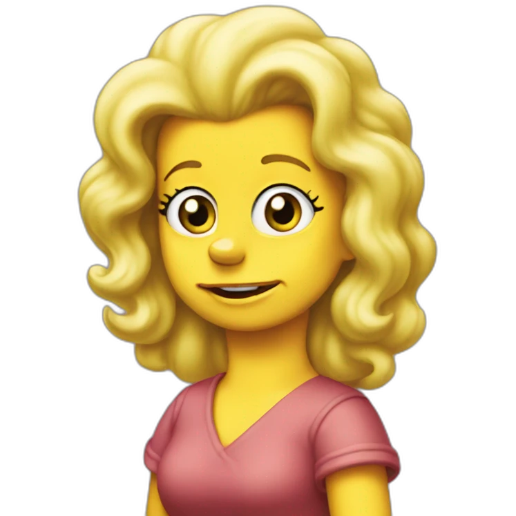 Lisa Simpson emoji