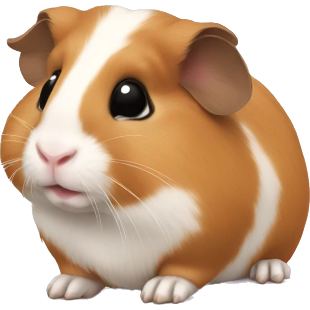 Guineapig very cute but realistic emoji
