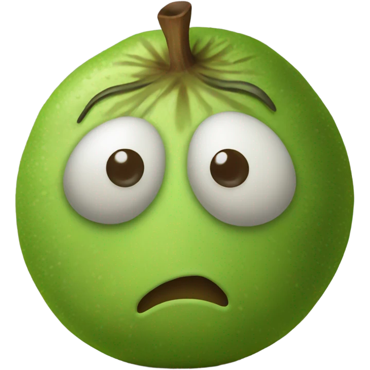 sad kiwi emoji