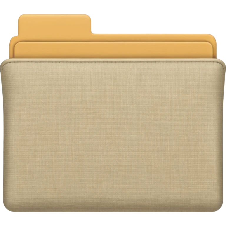 a textile sample folder emoji
