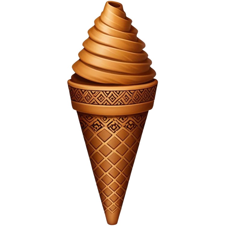 Henna cone emoji