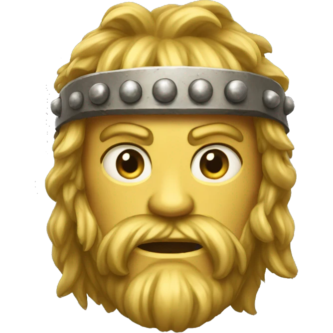 Golden berserker emoji