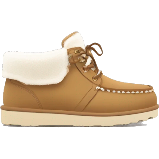 ugg shoes with thick laces emoji