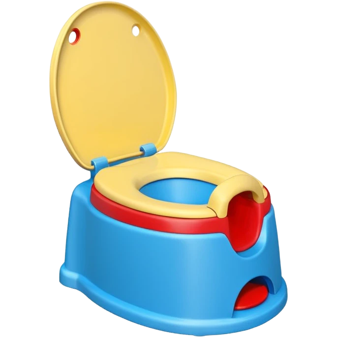 Potty trainer without a person on it. emoji
