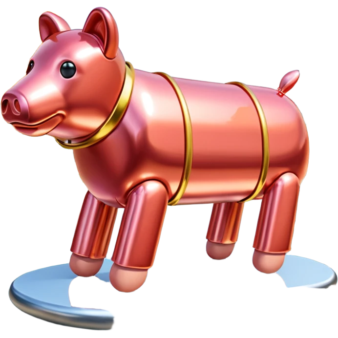  paris art city SPAM meat jeff koons style sculpture arty landscape  emoji