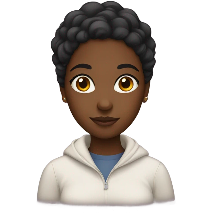 Black girl emoji