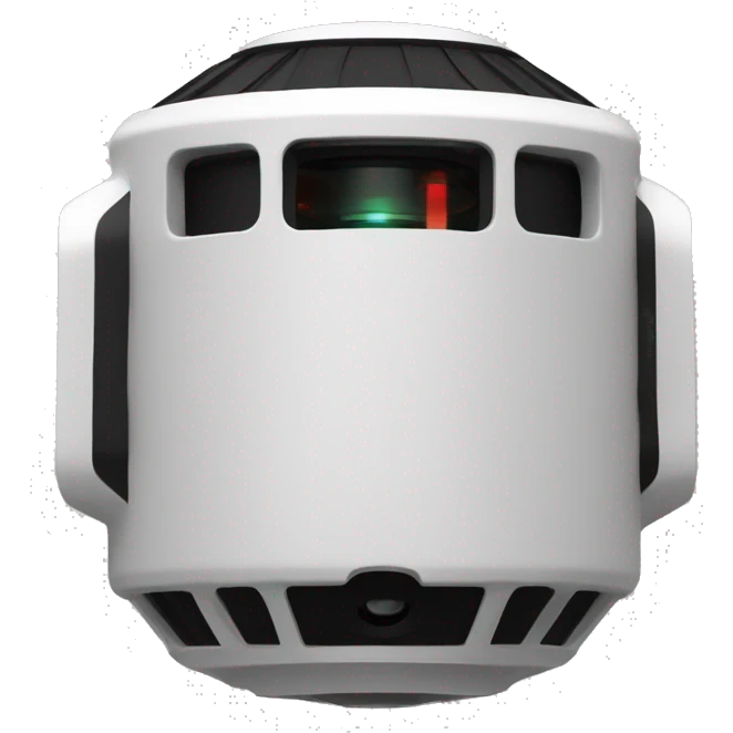 small round LiDAR sensor emoji