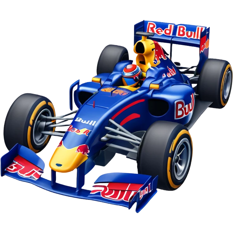 Crea emojis de carro red bull emoji