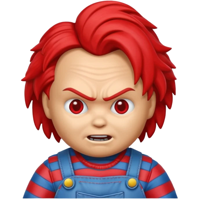 Un emojin de chuky emoji