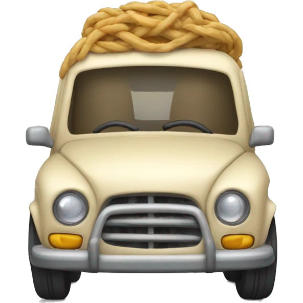 Carro com raiva emoji