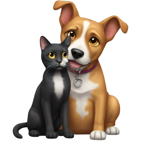 dog and cat emoji