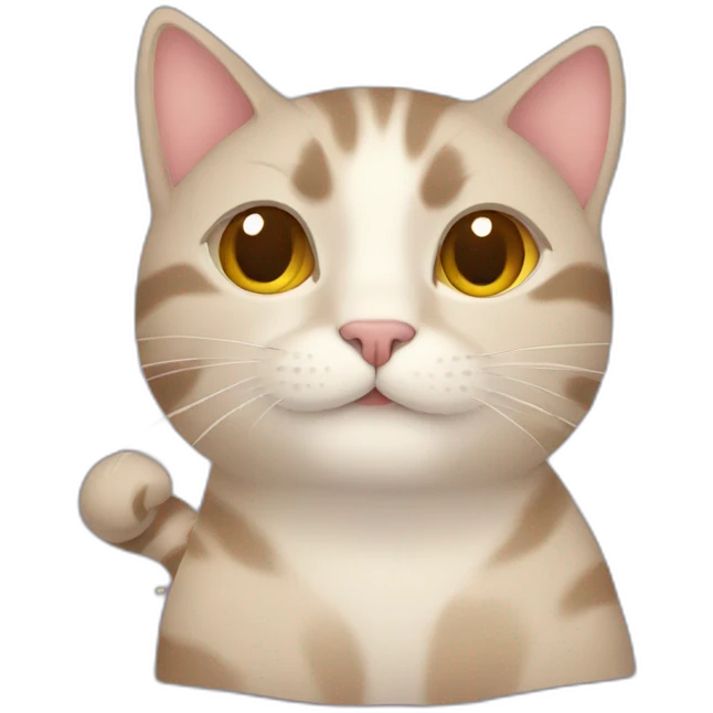 cat with stars emoji