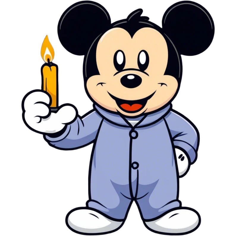 Micky Maus, sag gute Nacht emoji