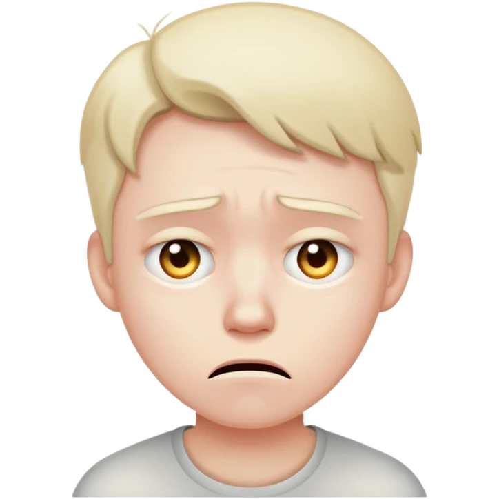 Une personne qui gémit emoji