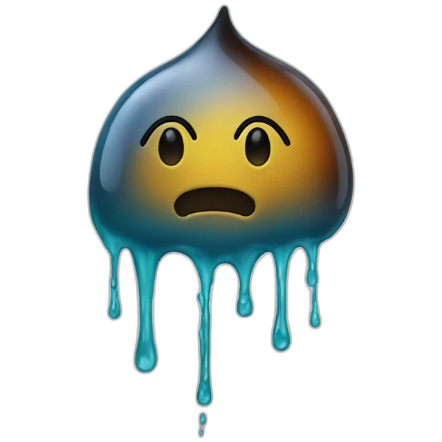Drippy emoji