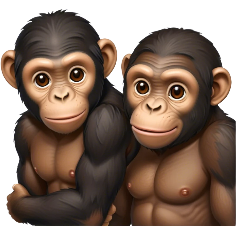 Chimp dudes emoji