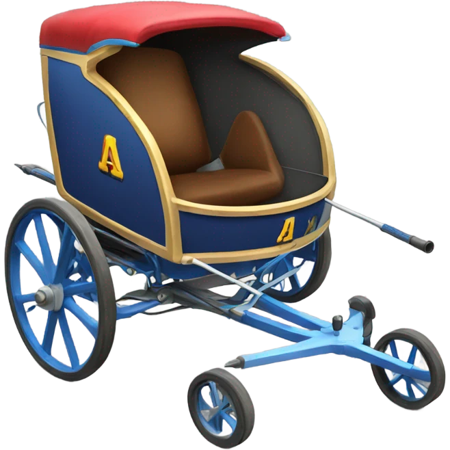 harness racecart emoji