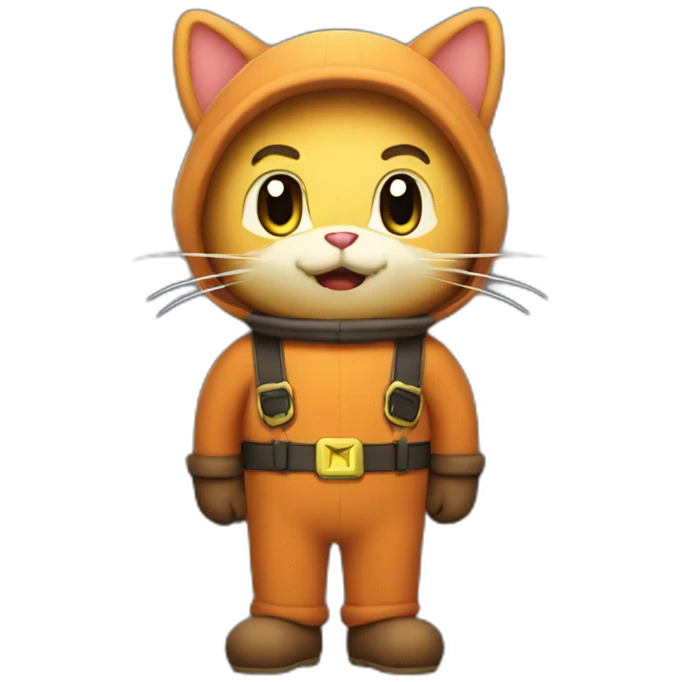 mario in cat suit emoji