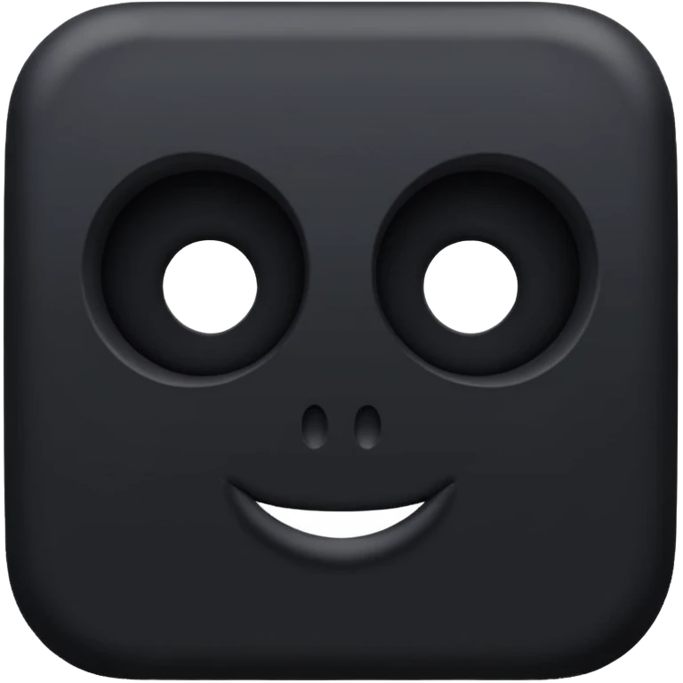 MAKE IT BLACK emoji