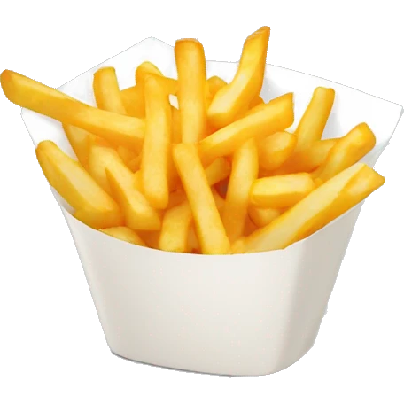 Cheese fries emoji