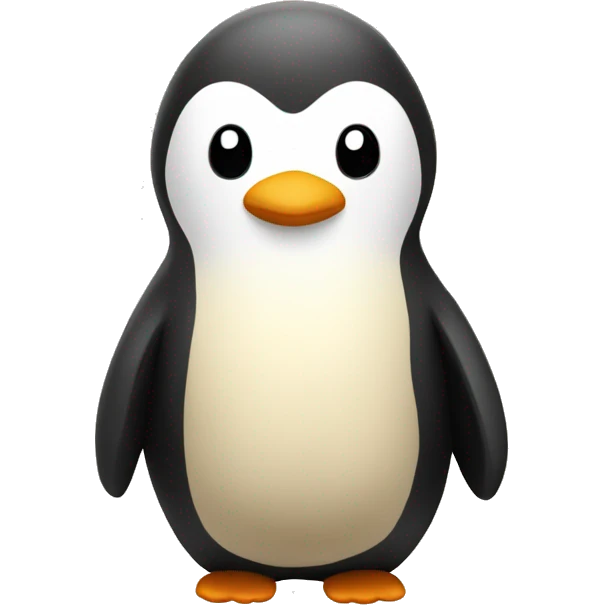 beige plush penguin emoji