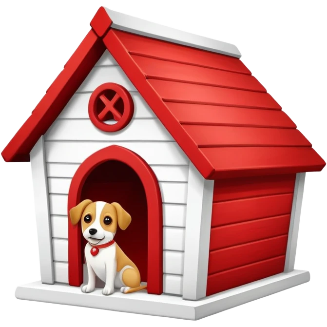 pet house, dog house emoji