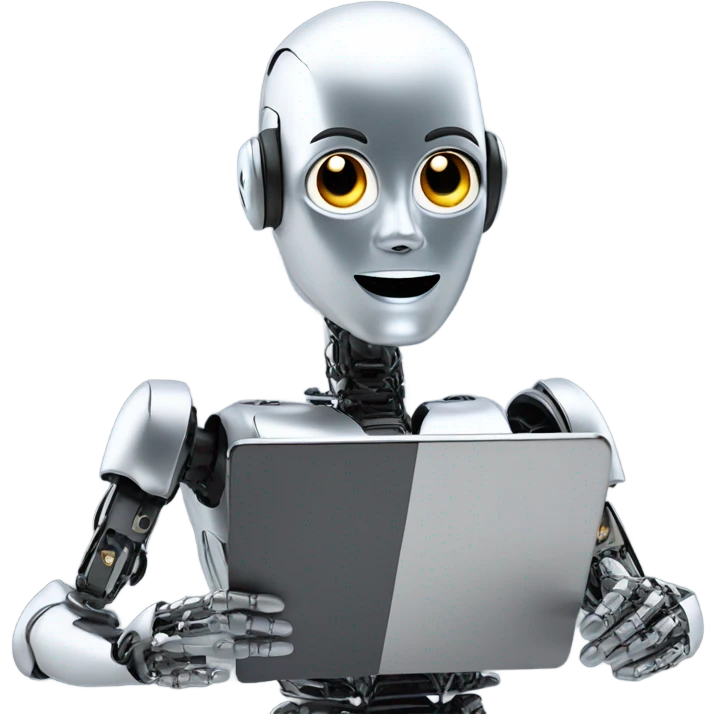 roboter like chat gpt emoji