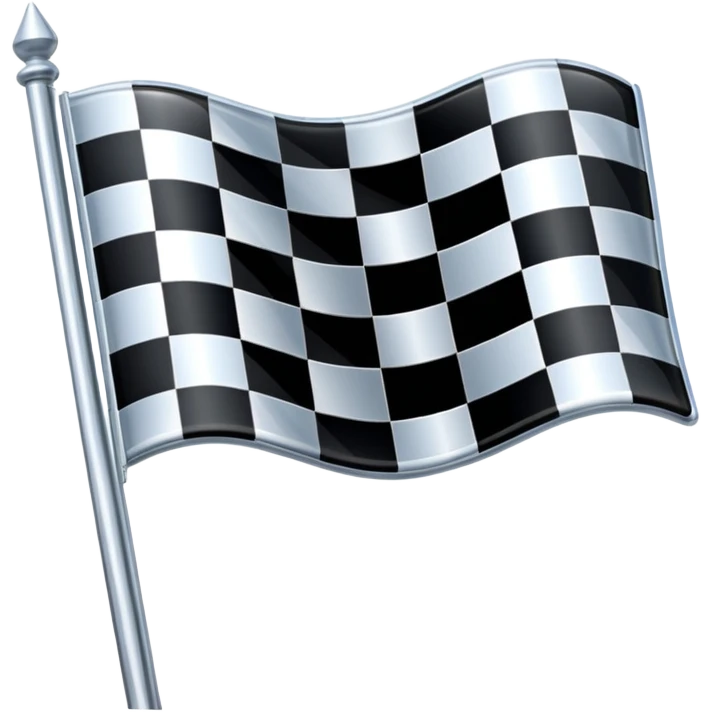 sorayama Chequered flag emoji