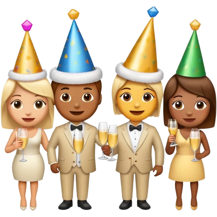 I'm employeed at a large company with many people, but only 5 people including me are of the Generation Z. We jokingly call ourselves Team Gen Z. Make an emoji that we can use to represent our pride. emoji