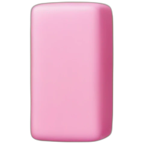 pink Eraser emoji