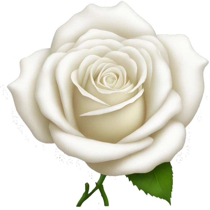 White rose emoji