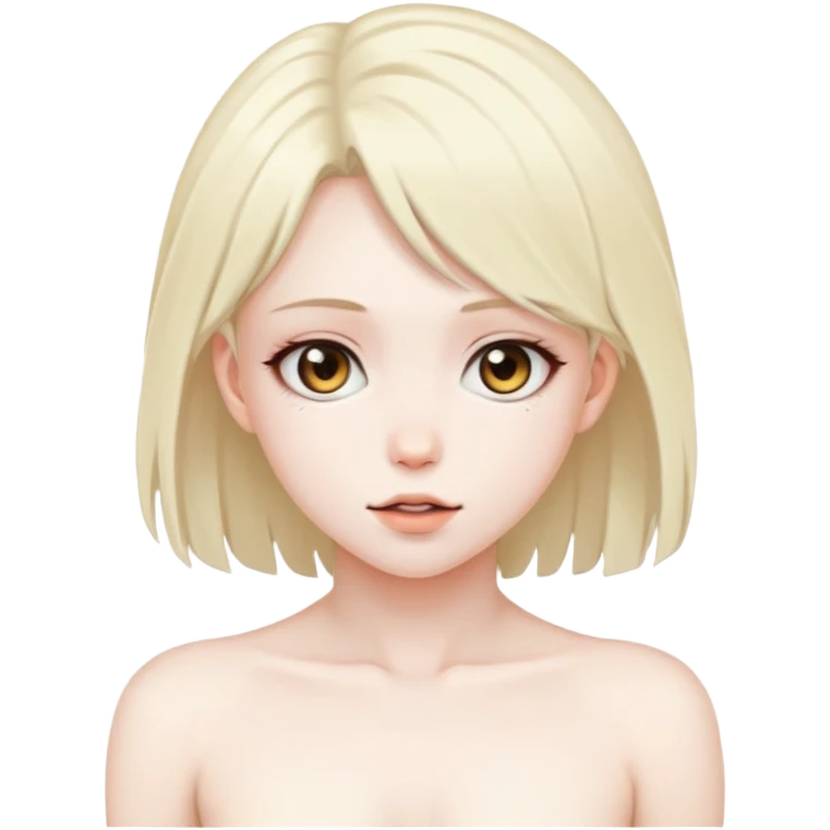 Голая левушка в стиле аниме emoji
