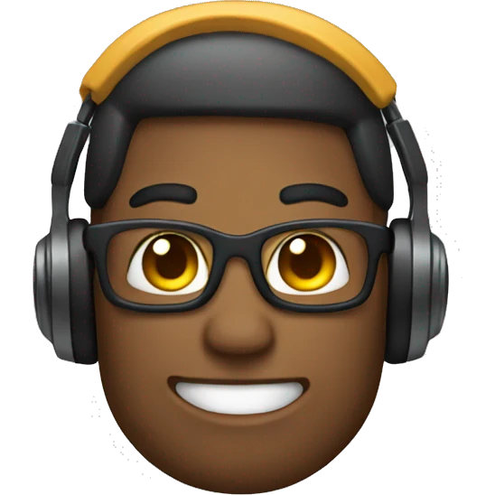 Emojis con audifonos emoji