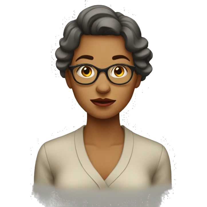 a 20s woman who is mad about the company and counting reasons why she should leave the company emoji