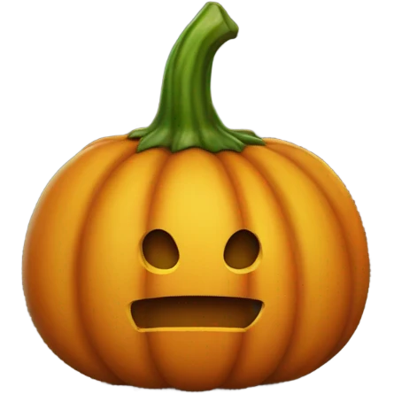 1 pumpkin vegetable emoji