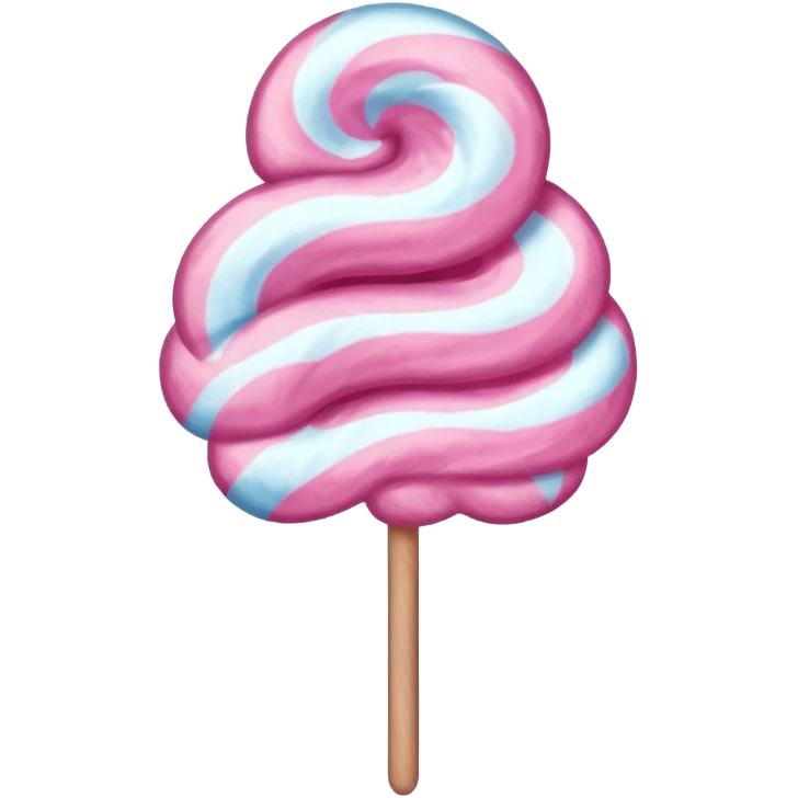 cotton candy stick emoji