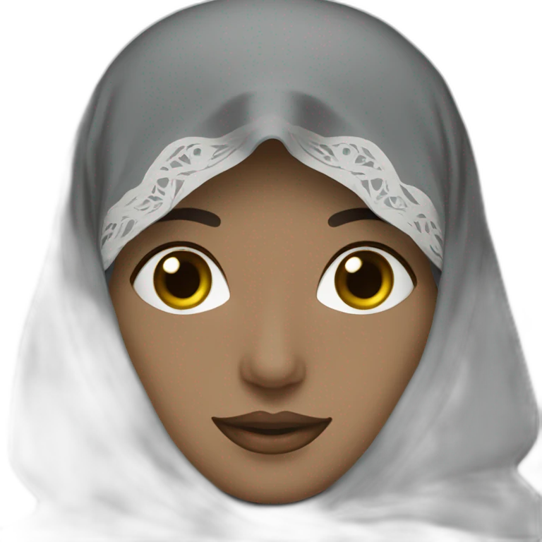 Voilée niqab emoji