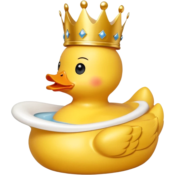 Mix these emojis 🐥👑🚽 emoji