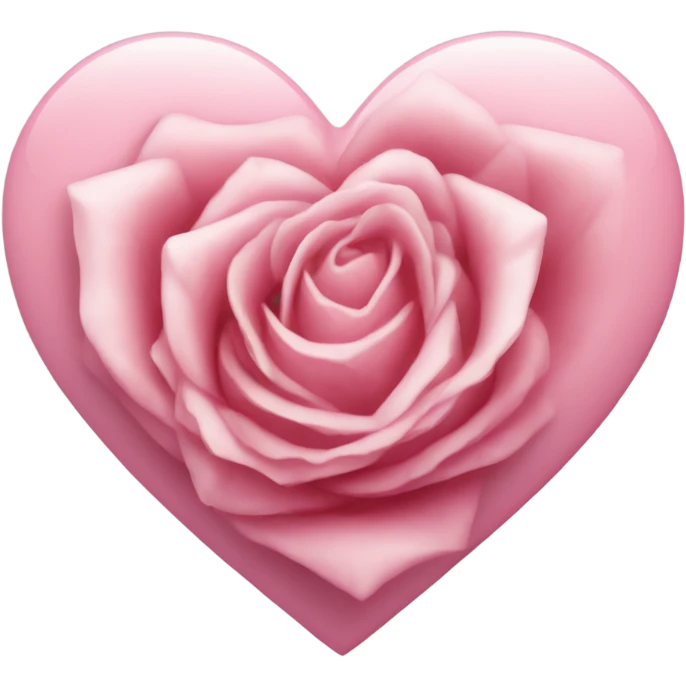 corazón rosa con moño blanco  emoji