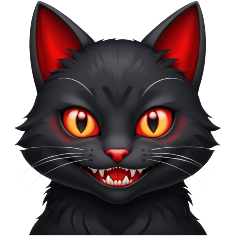 Vampire cat  emoji