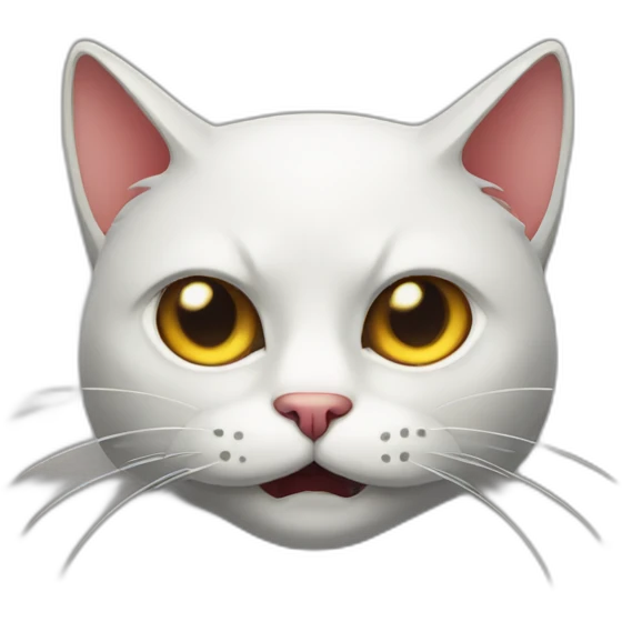 evil cat emoji