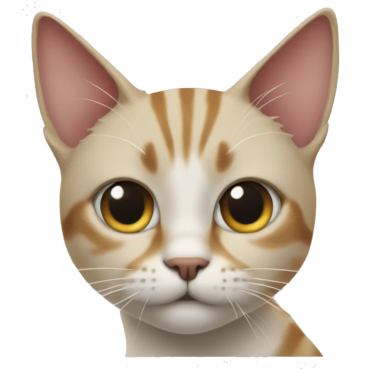 cat making sigma face  emoji