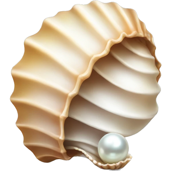 OpenSea shell with pearl emoji